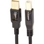 AmazonBasics USB 2.0 Printer Type Cable - A-Male to B-Male - 16 Feet (4.8 Meters)