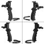 Fantaseal Ergonomic Action Camera Hand Grip Mount w/Smartphone Clip Compatible with Sony FDR X-3000V X1000VR HDR AS 300 AS-10/15 /20/30/50/100 Action Cam Nikon Keymission Hand Grip Handheld Holder