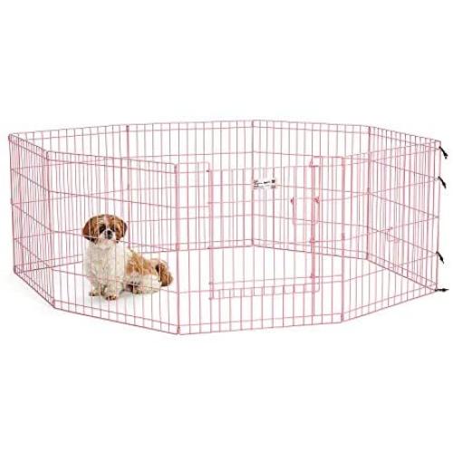 MidWest Homes for Pets Folding Metal Exercise Pen/Pet Playpen MidWest Homes for Pets Folding Metal Exercise Pen/Pet Playpen