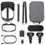 HIJIAO Hard Travel Case for Oculus Quest VR Gaming Headset and Controllers Accessories Waterproof Shockproof Carring case (Gray)