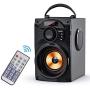 EIFER Portable Bluetooth Speakers Subwoofer Heavy Bass Wireless Outdoor/Indoor Party Speaker Line in Speakers Support Remote Control FM Radio TF Card LCD Display for Home Party Phone Computer PC