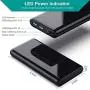 Portable Charger Power Bank 25800mAh, Ultra-High Capacity Mirror Design Phone Charging with 4 LED Indicators, 2 USB Ports External Cell Phone Battery Pack for iPhone,Samsung Android,Tablet etc Portable Charger Power Bank 25800mAh, Ultra-High Capacity Mirror Design Phone Charging with 4 LED Indicators, 2 USB Ports External Cell Phone Battery Pack for iPhone,Samsung Android,Tablet etc