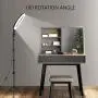 10.2" Selfie Ring Light with Tripod Stand & Cell Phone Holder for Live Stream/Makeup, UBeesize Mini Led Camera Ringlight for YouTube Video/Photography Compatible with iPhone Android (Black) 10.2" Selfie Ring Light with Tripod Stand & Cell Phone Holder for Live Stream/Makeup, UBeesize Mini Led Camera Ringlight for YouTube Video/Photography Compatible with iPhone Android (Black)