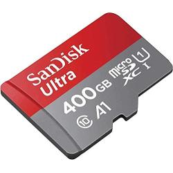 400GB SanDisk Ultra UHS-I Class 10 MicroSDXC Memory Card works with Samsung Galaxy S9, S9+ S8, S8 Plus, S8 Note, S7, S7 Edge, Phone with Everything but Stromboli Memory Reader (SDSQUAR-400G-GN6MA)