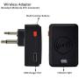 HYS Bluetooth Wireless Remote Speaker Microphone with Wireless Finger PTT for Motorola Radio with Wireless 2Pin Dongle RDM2070d GP88s CP040 CP100 (Working for on The Right of Jack)