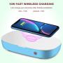 SAMFIWI Cell Phone Cleaner with Wireless Charging, Upgrade Phone Soap 3.0 and Charger for Jewelry Watch Stationery Office Supplies