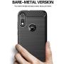 Moto E 2020 case,Motorola E case,with HD Screen Protector,M MAIKEZI Soft TPU Slim Fashion Non-Slip Protective Phone Case Cover for Motorola Moto E (2020)(Black Brushed TPU)