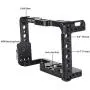 NICEYRIG Camera Cage Kit for Sony A7RIII/ A7III/ A7RII/ A7SII/ A7II/ A9 II, with Cheese Top Handle and HDMI Cable Lock - 190 NICEYRIG Camera Cage Kit for Sony A7RIII/ A7III/ A7RII/ A7SII/ A7II/ A9 II, with Cheese Top Handle and HDMI Cable Lock - 190