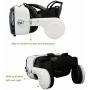 3D Virtual Reality Headset, 3D VR Glasses Support Call Answer for Best Mobile Phone 3D Movies VR Games 4.7-6.0" iPhone 6s/6 Plus/6 Samsung Etc