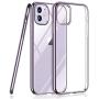 TORRAS Crystal Clear iPhone 11 Case, [10X Anti-Yellowing] Thin Slim [Anti-Scratch] Shockproof Soft TPU Rubber Cover Case for iPhone 11 6.1 inch, Purple