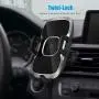 Car Phone Mount, WizGear (2 Pack) Air Vent Swift-Grip Phone Holder for Car, Cell Phone Car Mount Air Vent Holder for Any Smartphone with Twist Lock Base Car Phone Mount, WizGear (2 Pack) Air Vent Swift-Grip Phone Holder for Car, Cell Phone Car Mount Air Vent Holder for Any Smartphone with Twist Lock Base