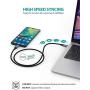 USB C to USB C Cable 10ft [100W 20V/5A], NIMASO Braided USB-C Cable, Type C Fast Charging Cable Compatible with MacBook Pro 16" 15" 13", iPad Pro 2020 2018, Samsung Galaxy S20 and USB-C Phones/Laptops