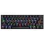 MOTOSPEED 60% Mechanical Gaming Keyboard Compact 61 Keys RGB Backlit Wired/Wireless 3.0 Type-C Gaming/Office Keyboard for PC/Mac/Linux/iPad/iPhone/Smartphone/Laptop Red Switch