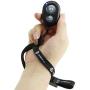 Selfie Stick with Bluetooth Remote for Smartphones - with Universal Phone Holder up to 3.25 Inch in Width - Adjustable Handheld Monopod 11" - 40" - Light, Compact, Easy to Carry