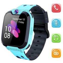 Kids Smart Watch for Boys Girls - HD Touch Screen Sports Smartwatch Phone with Call Camera Games Recorder Alarm Music Player for Children Teen Students