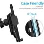 Wireless Car Charger, CTYBB Qi Auto-Clamping Air Vent Dashboard Car Phone Holder & QC3.0 Car Charger, 10W Compatible for Galaxy S10/S10+/S9,Charging for iPhone 11/11 Pro/11 Pro Max/XSMax/XS/XR/X/8P/8