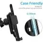 Wireless Car Charger, CTYBB Qi Auto-Clamping Air Vent Dashboard Car Phone Holder & QC3.0 Car Charger, 10W Compatible for Galaxy S10/S10+/S9,Charging for iPhone 11/11 Pro/11 Pro Max/XSMax/XS/XR/X/8P/8