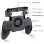 PUBG Mobile Game Controller, Ismael Erickson Phone Trigger Sensitive Shoot and Aim L1R1 Cellphone Gamepad Joystick Black