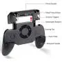 PUBG Mobile Game Controller, Ismael Erickson Phone Trigger Sensitive Shoot and Aim L1R1 Cellphone Gamepad Joystick Black