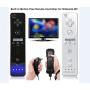 Bluetooth Mobile Game Controller, for 2 in 1 Wireless Remote Controllers Built-in Motion Plus for Nunchuck for Gamepad Joystick Video Game Accessories