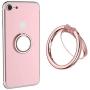 ICEYA Finger Ring Stand Holder, Cell Phone Mirror Stand Finger Grip Kickstand 360°Rotation for iPhone, iPad, Samsung Galaxy S9/S8 and Other Smartphones (Rose Gold)
