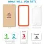 MANTO Screen Protector for iPhone 8 Plus 7 Plus 5.5-Inch Full Coverage Tempered Glass Film Edge to Edge Protection 2-Pack, White MANTO Screen Protector for iPhone 8 Plus 7 Plus 5.5-Inch Full Coverage Tempered Glass Film Edge to Edge Protection 2-Pack, White