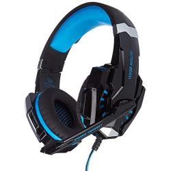 Gaming Headset for Playstation PS4 3.5mm FORTNITE Headphone for PS4, PC, Xbox One Controller, Over-Ear Headset with Mic&LED for Laptop Mac Nintendo Switch Games