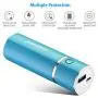 [Upgraded] POWERADD Slim 2 Most Compact 5000mAh External Battery 2.1A Ouput Portable Charger with Smart Charge for iPhones, iPad, Samsung Galaxy, HTC and More - Blue