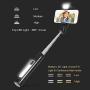 Selfie Stick Tripod,Extendable Selfie Stick with Tripod and Detachable Wireless Bluetooth Remote,LED Fill Light for iPhone X/8/8 Plus/7 Plus/Samsung Galaxy Note 9/S9/Huawei and Other Smartphones-Black