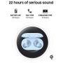 Samsung Galaxy Buds+ Plus, True Wireless Earbuds w/improved battery and call quality (Wireless Charging Case included), Cloud Blue– US Version