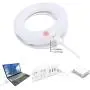 Disnadda Selfie Ring Light,3 Lighting Modes Rechargeable Clip on Selfie Fill Light with 40 Led for iPhone Laptop Android Smart Phone Photography, Camera Video, Girl Makes Up(White) Disnadda Selfie Ring Light,3 Lighting Modes Rechargeable Clip on Selfie Fill Light with 40 Led for iPhone Laptop Android Smart Phone Photography, Camera Video, Girl Makes Up(White)