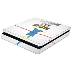 MightySkins Skin Compatible with Sony PS4 Slim Console - Born to Run | Protective, Durable, and Unique Vinyl Decal wrap Cover | Easy to Apply, Remove, and Change Styles | Made in The USA