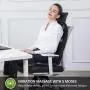 Snailax Memory Foam Massage Seat Cushion - Back Massager with Heat,6 Vibration Massage Nodes & 3 Heating Pad, Massage Chair Pad for Home Office Chair or Car Seat Snailax Memory Foam Massage Seat Cushion - Back Massager with Heat,6 Vibration Massage Nodes & 3 Heating Pad, Massage Chair Pad for Home Office Chair or Car Seat