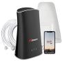 Hiboost Cell Phone Signal Booster for Home & Office, Boosts 4G LTE Voice and Data for All U.S. Carriers - Verizon, T-Mobile, Sprint, AT&T| Up to 3,000 sq. ft. Cellular Repeater Amplifier Kits with APP