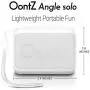 OontZ Angle Solo - Bluetooth Portable Speaker, Compact Size, Surprisingly Loud Volume & Bass, 100 Foot Wireless Range, IPX5, Perfect Travel Speaker, Bluetooth Speakers by Cambridge Sound Works (White) OontZ Angle Solo - Bluetooth Portable Speaker, Compact Size, Surprisingly Loud Volume & Bass, 100 Foot Wireless Range, IPX5, Perfect Travel Speaker, Bluetooth Speakers by Cambridge Sound Works (White)