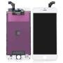 for iPhone 6 Plus Screen Replacement White, LCD Display Touch Screen and Digitizer Frame for A1522, A1524, A1593, with Full Repair Kit