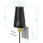 Bingfu 4G LTE Outdoor Wall Mount Waterproof Antenna SMA Male Antenna Compatible with Verizon AT&T T-Mobile Sprint 4G LTE Router Gateway Modem Cell Phone Signal Booster Cellular Amplifier Trail Camera Bingfu 4G LTE Outdoor Wall Mount Waterproof Antenna SMA Male Antenna Compatible with Verizon AT&T T-Mobile Sprint 4G LTE Router Gateway Modem Cell Phone Signal Booster Cellular Amplifier Trail Camera