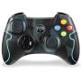 EasySMX Wireless 2.4g Game Controller Support PC (Windows XP/7/8/8.1/10) and PS3, Android, Vista, TV Box Portable Gaming Joystick Handle (Wireless Game Controller Camouflage)
