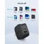 USB C Charger RAVPower 30W 2-Port Fast Charger with 18W Power Delivery 3.0 Wall Charger Foldable Power Adapter PD Charger for iPad Pro Airpods Pro iPhone SE 2020 11 Pro Pixel Galaxy Nintendo Switch