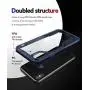 MOBOSI Vanguard Armor Designed for iPhone Xs Max Case, Rugged Cell Phone Cases, Heavy Duty Military Grade Shockproof Drop Protection Cover for iPhone 10xs Max 2018 6.5 Inch (Navy Blue)