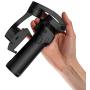 Snoppa Atom 3-Axis Foldable Pocket-Sized Handheld Gimbal Stabilizer for iPhone Smartphone Action Camera, Wireless Charging, 310g Payload, Built-in Microphone Socket, with Mini Tripod