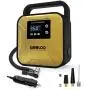 GOOLOO Tire Inflator Air Compressor Portable Tire Pump with LED Light Handle and Digital Pressure Gauge DC12V for Car SUV Bicycle Motorcycles Balls