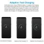 Samsung Adaptive Fast Charging Wall Charger, Hzrfun Samsung Charger Adapter Compatible Samsung Galaxy S10 S9 S8 S7 S6 Plus/Edge/Active, Note 9 Note 8, EP-TA20JBE (2 Pack Black)