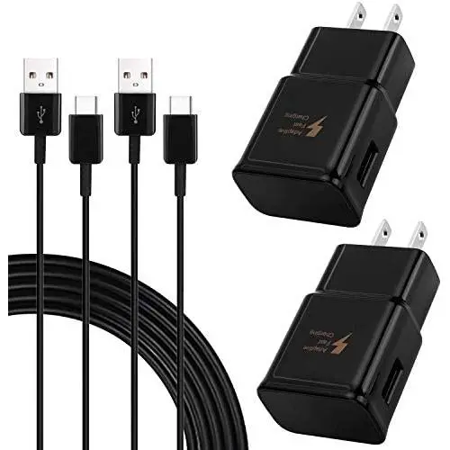 Adaptive Fast Charger Compatible Samsung Galaxy S10 S10e S9 S9 Plus S8 S8+ Note 8 Note 9,Fast Charging Wall Charger Adapter with 6.6ft Type C Charging Cable Adaptive Fast Charger Compatible Samsung Galaxy S10 S10e S9 S9 Plus S8 S8+ Note 8 Note 9,Fast Charging Wall Charger Adapter with 6.6ft Type C Charging Cable