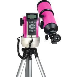 iOptron 9802P-A SmartStar-R80 GPS Computerized Telescope - Pulsar Pink with Carry Bag