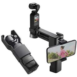 TOMAT OSMO Pocket Case, Mini Handheld Anti-Shake Vlog Z Axis Stabilizer Carrying Case Smartphones Holder for DJI OSMO Pocket Accessories