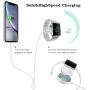 Upgraded 2020 Version ATETION Watch Charger, 2 in 1 iPhone Charger with 3.3ft/1.0m Portable Charging Cable Compatible with for Apple Watch Series 5/4/3/2/1& iPhone11/XR/X/8/8Plus/7/6/iPad4/iPad Air