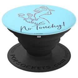 Disney Emperors New Groove Llama Kuzco Outline No Touchy PopSockets Grip and Stand for Phones and Tablets