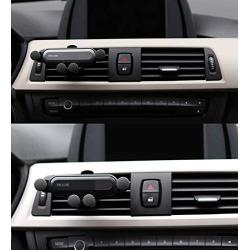 Car Phone Holder, Universal Car Aircon Outlet Phone Mount Smartphone Cradle Vehicle Bracket for iPhone Huawei Samsung LG Nexus Sony Nokia and More