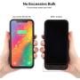 Kil Battery Case for iPhone XR,6800mAh Portable Protective Charging Case for iPhone XR Extended Backup Rechargeable Battery Pack External Charger Case(6.1inch)-Black